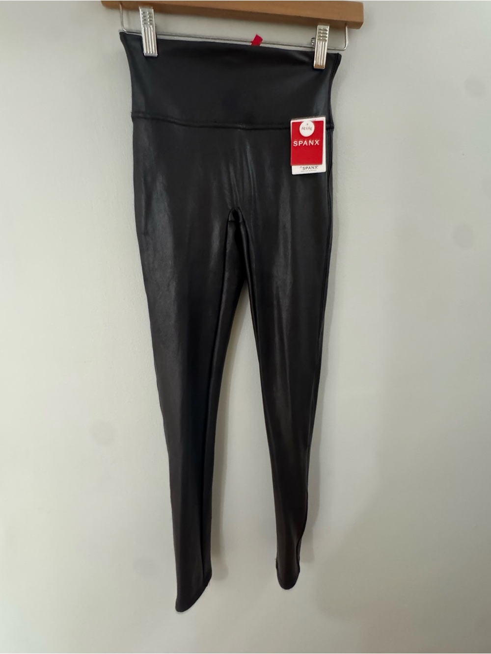 Spanx Faux Leather Leggings - Black